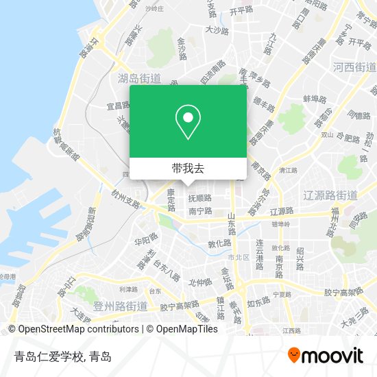 青岛仁爱学校地图