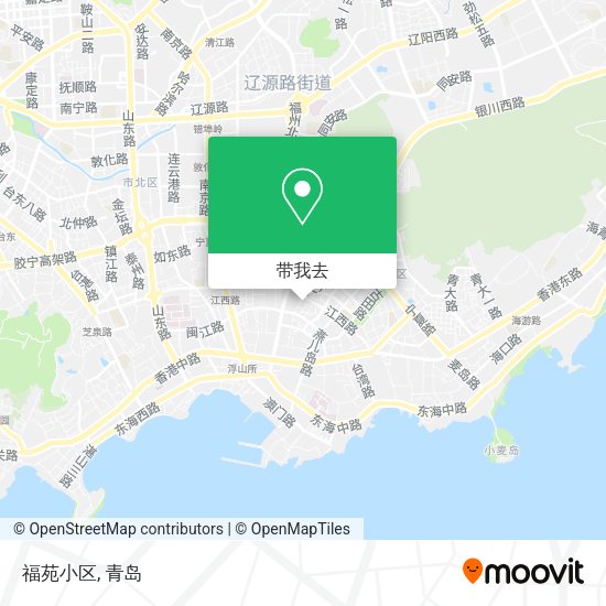 福苑小区地图