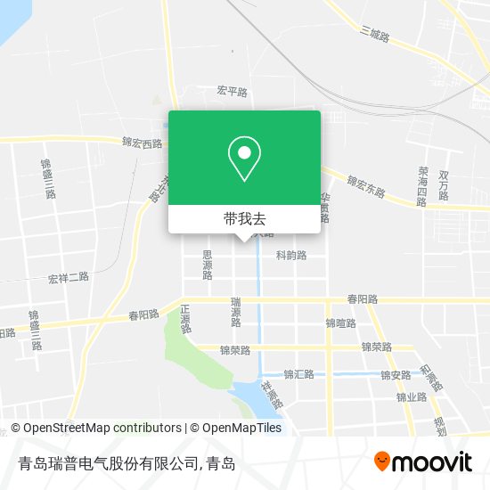 青岛瑞普电气股份有限公司地图