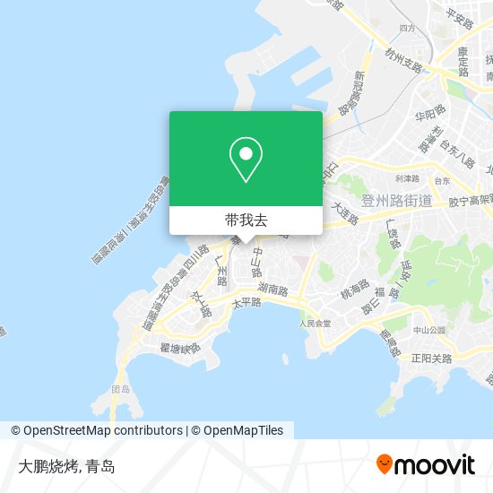 大鹏烧烤地图