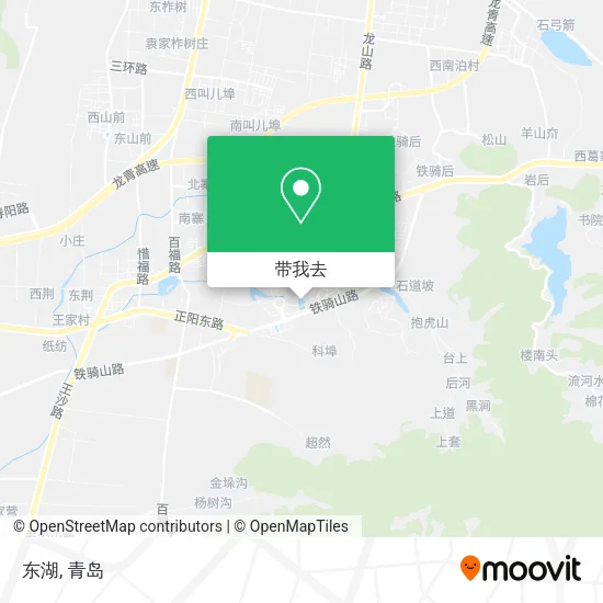 东湖地图