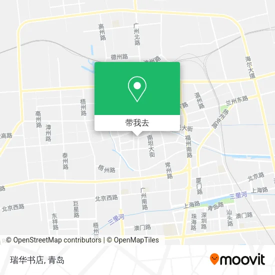 瑞华书店地图