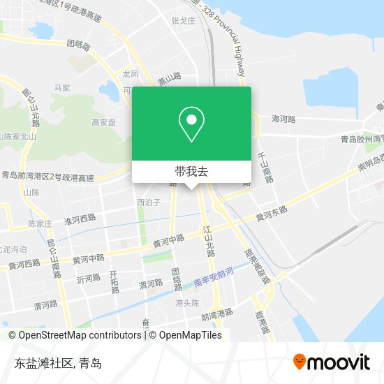 东盐滩社区地图