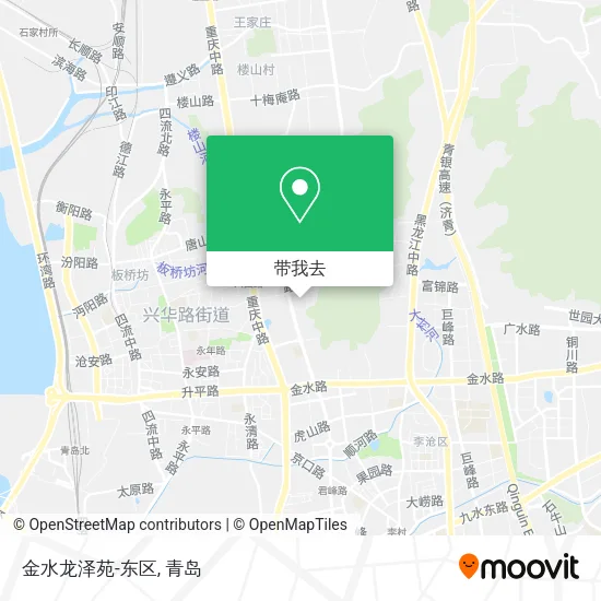 金水龙泽苑-东区地图