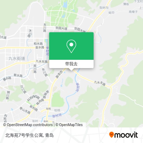 北海苑7号学生公寓地图