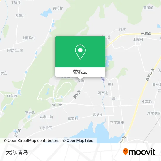 大沟地图