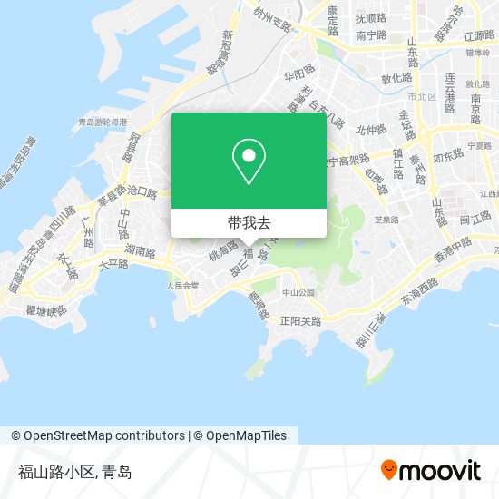 福山路小区地图