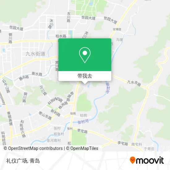 礼仪广场地图