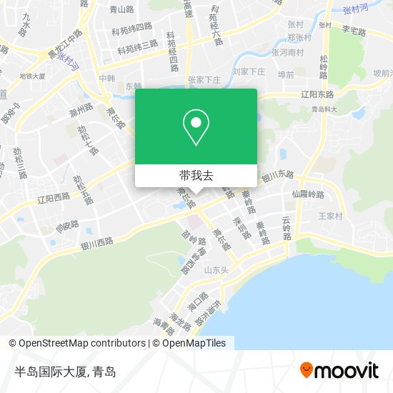 半岛国际大厦地图