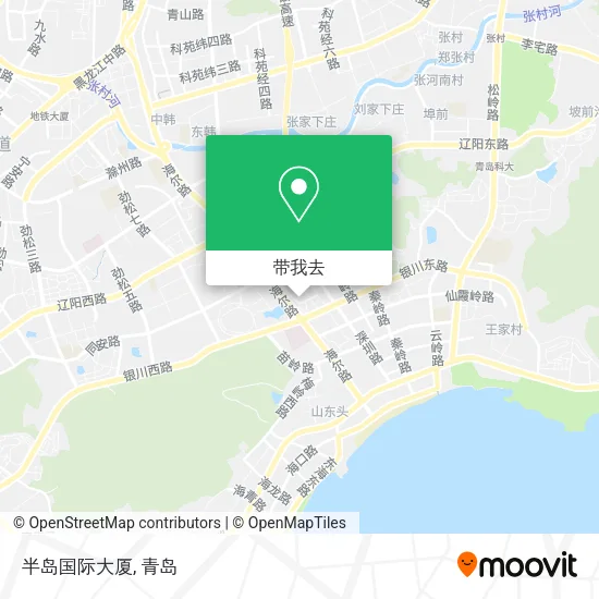 半岛国际大厦地图