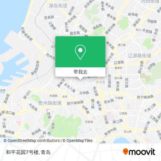 和平花园7号楼地图