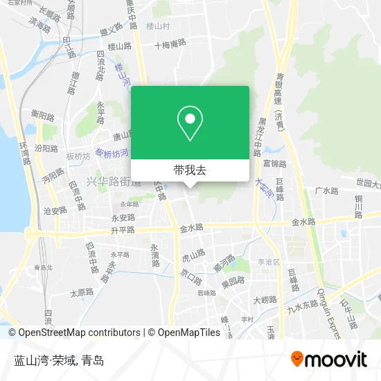 蓝山湾·荣域地图