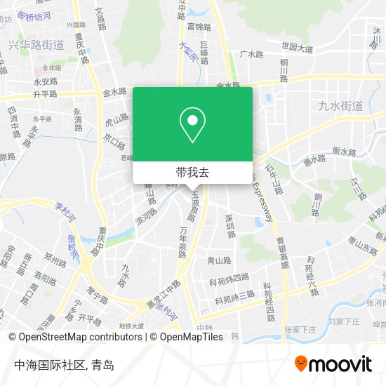 中海国际社区地图