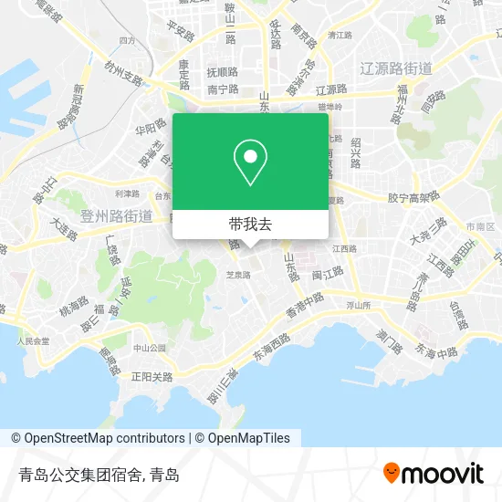 青岛公交集团宿舍地图