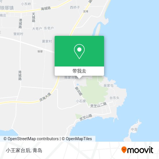 小王家台后地图