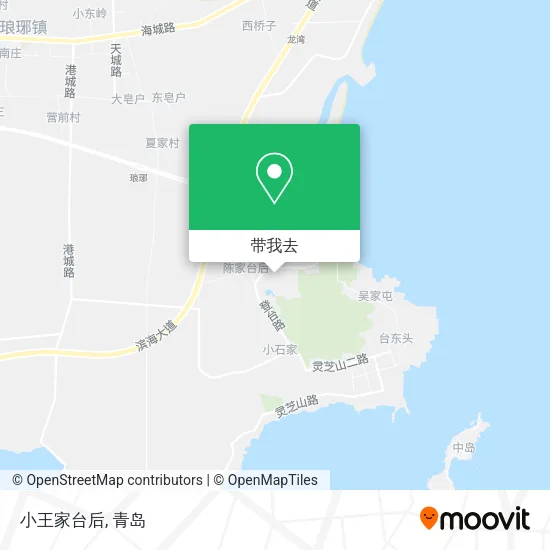 小王家台后地图