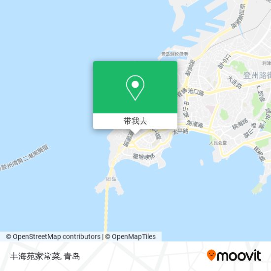 丰海苑家常菜地图