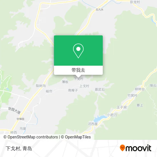 下戈村地图