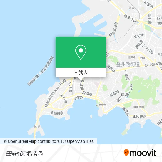 盛锡福宾馆地图