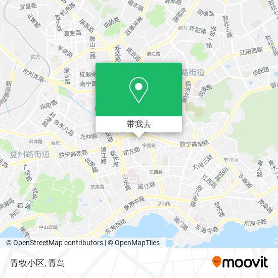 青牧小区地图