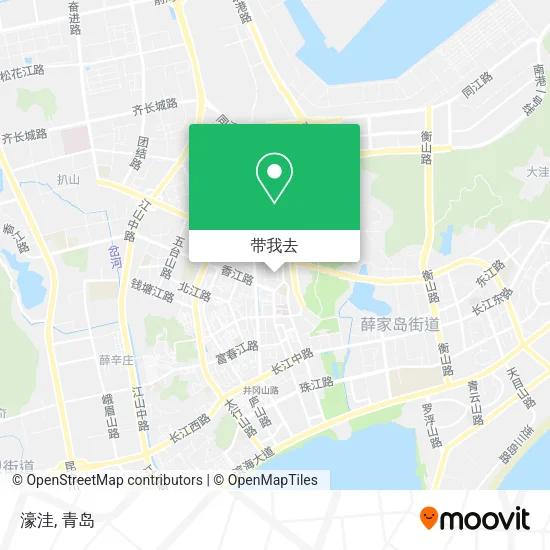 濠洼地图