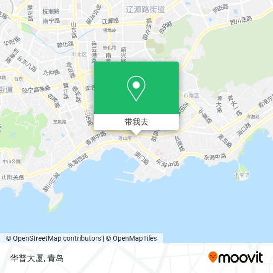 华普大厦地图