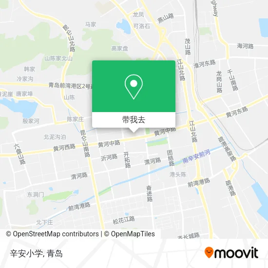 辛安小学地图