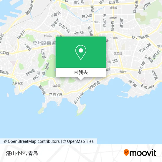 湛山小区地图