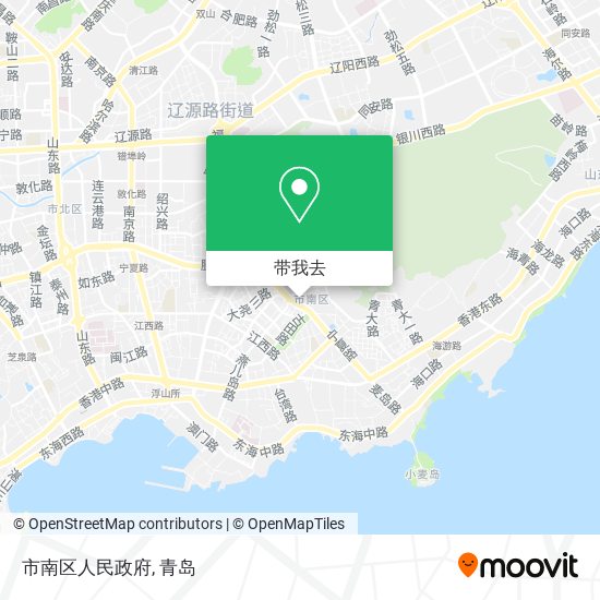 市南区人民政府地图