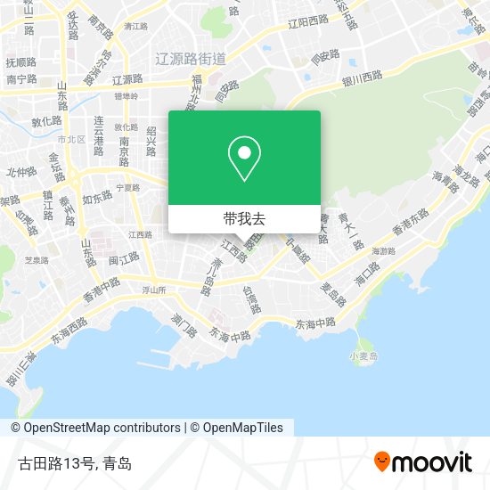古田路13号地图