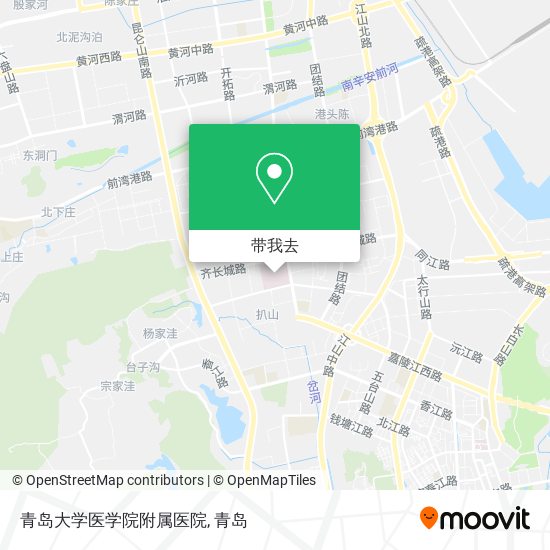 青岛大学医学院附属医院地图