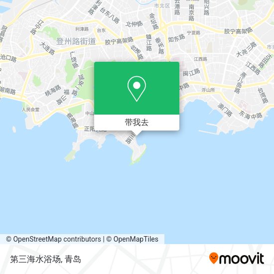 第三海水浴场地图