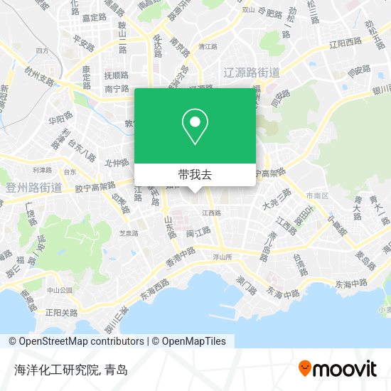 海洋化工研究院地图
