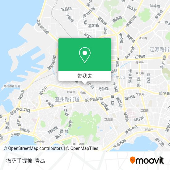 微萨手握披地图