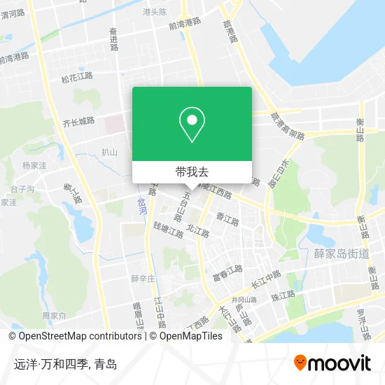 远洋·万和四季地图