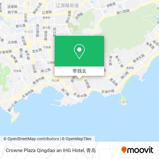 Crowne Plaza Qingdao an IHG Hotel地图