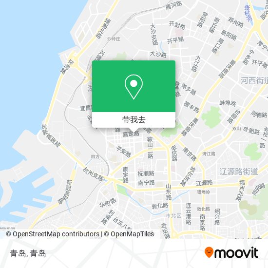 青岛地图