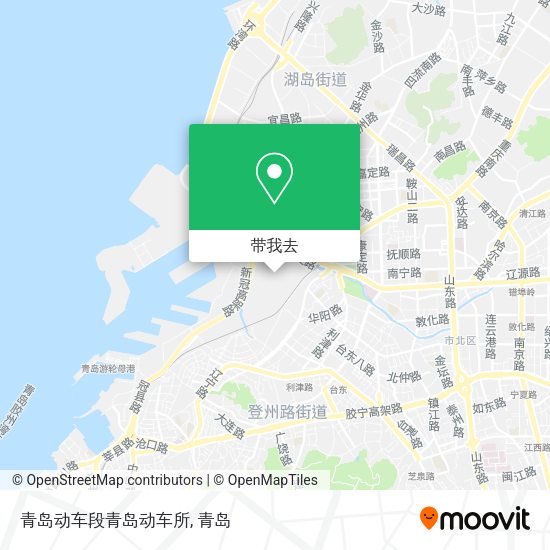 青岛动车段青岛动车所地图