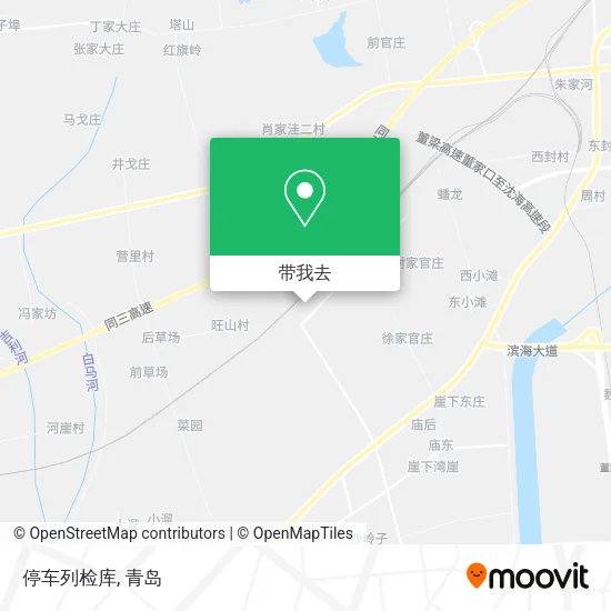 停车列检库地图