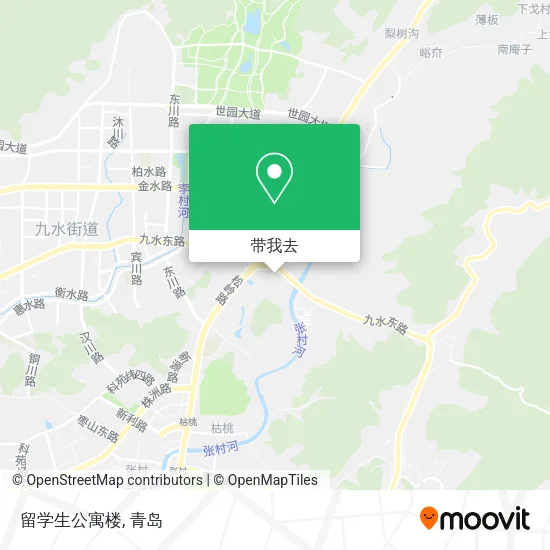 留学生公寓楼地图