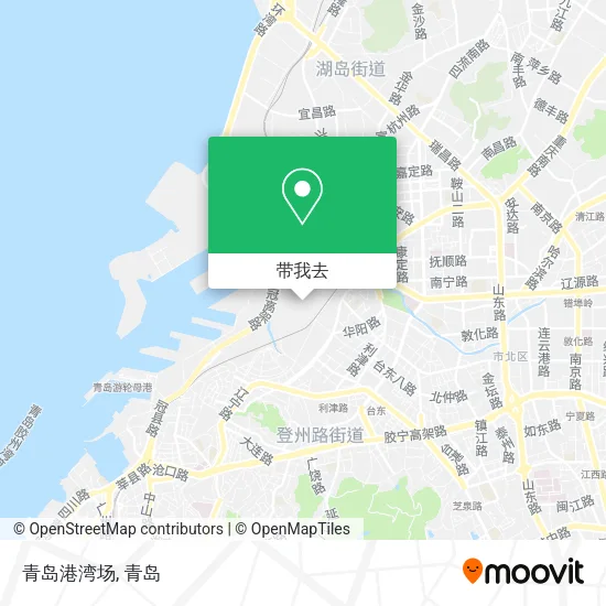 青岛港湾场地图