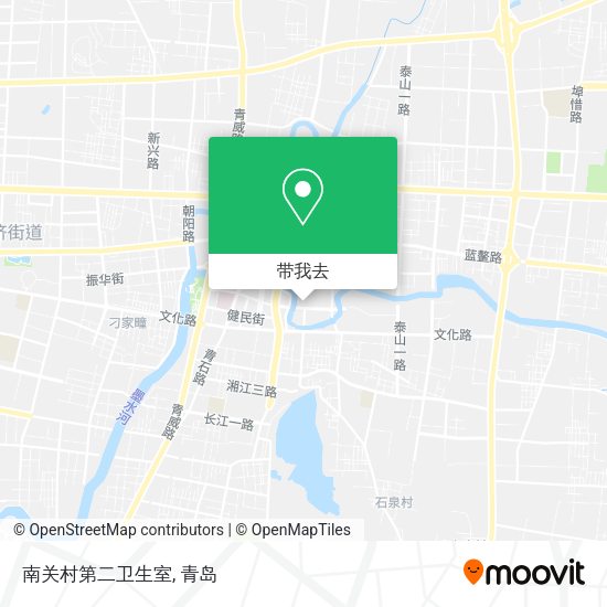 南关村第二卫生室地图