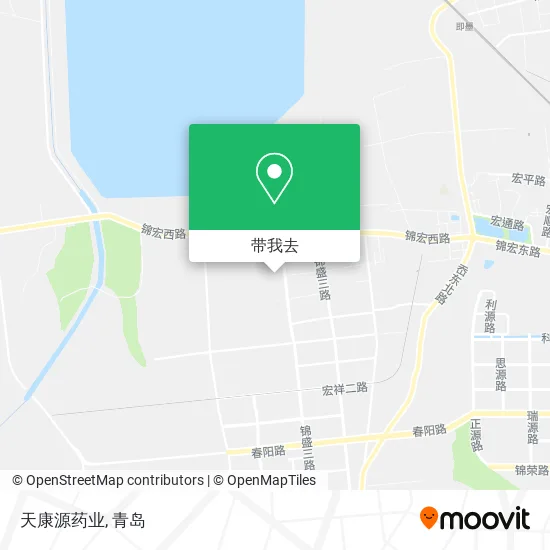 天康源药业地图