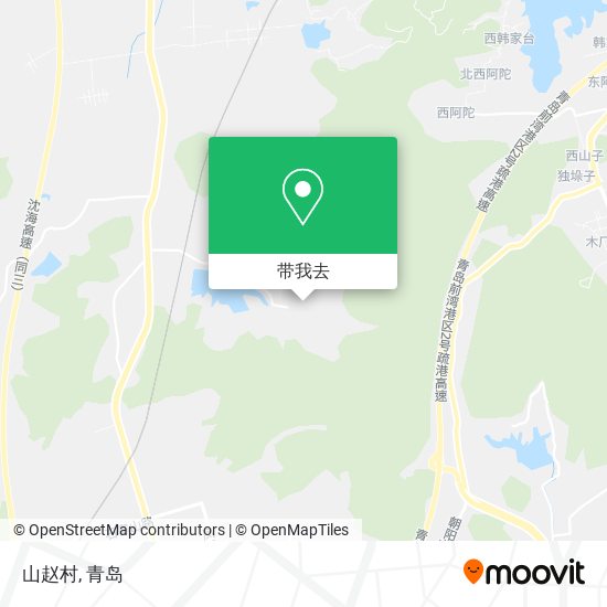 山赵村地图