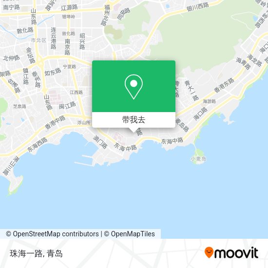珠海一路地图