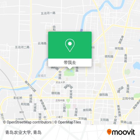 青岛农业大学地图