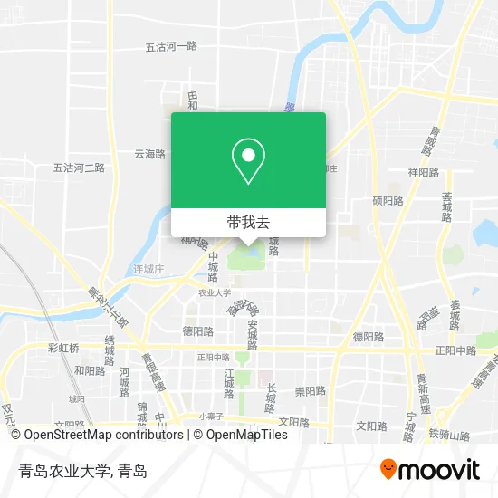 青岛农业大学地图