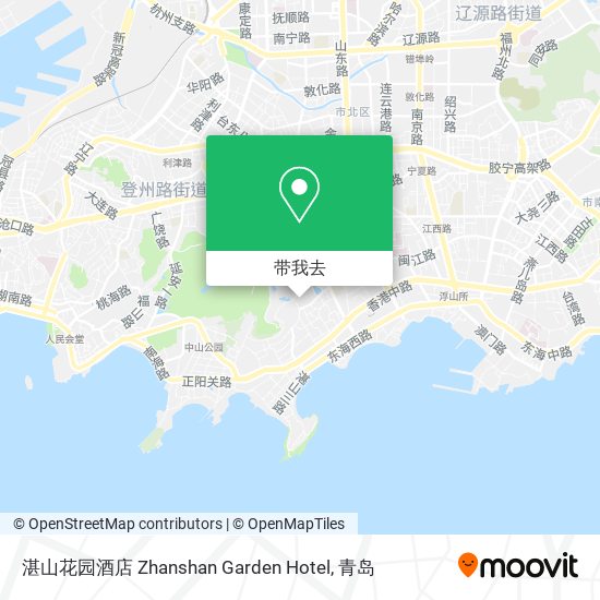 湛山花园酒店 Zhanshan Garden Hotel地图