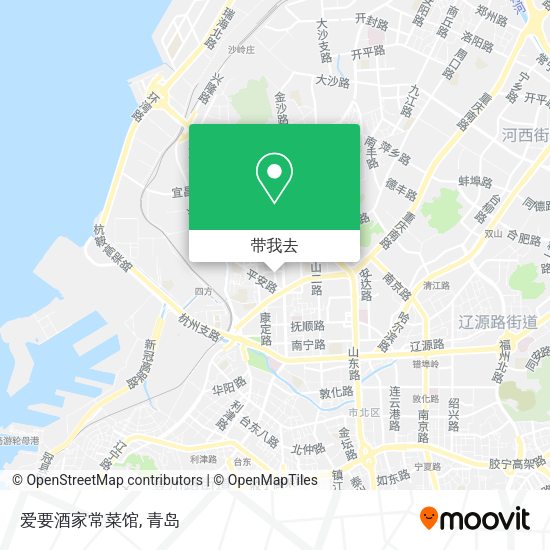 爱要酒家常菜馆地图