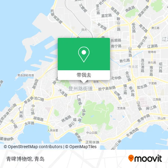 青啤博物馆地图
